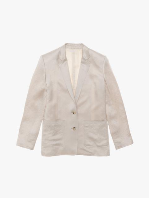 SATIN BLAZER