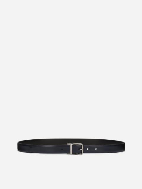 Calfskin belt