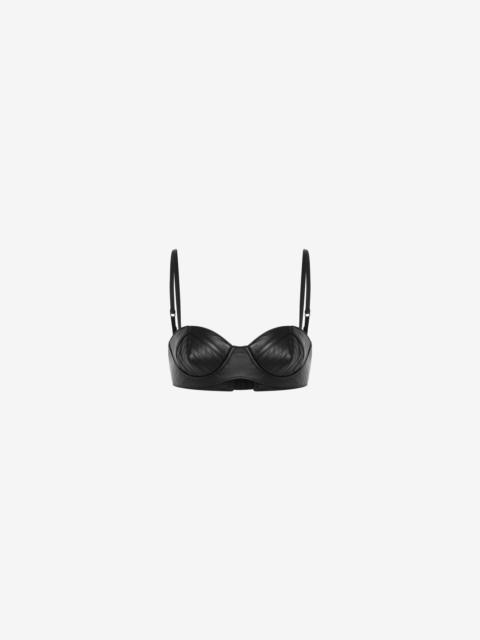 Moschino NAPPA LEATHER BRA