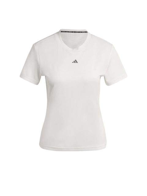 (WMNS) adidas Hiit Airchill Training T-shirt 'White' IY5088