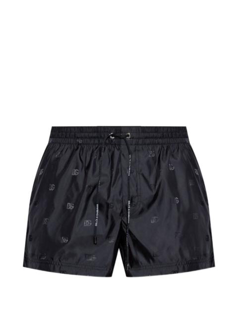 Dolce & Gabbana logo drawstring swim shorts