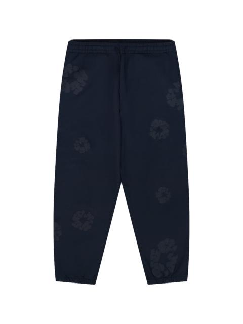 DENIM TEARS Mono Wreath Sweatpants "Navy" DT853