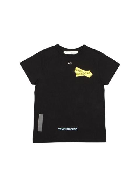 Off-White OFF-WHITE Firetape S/S T-Shirt Black