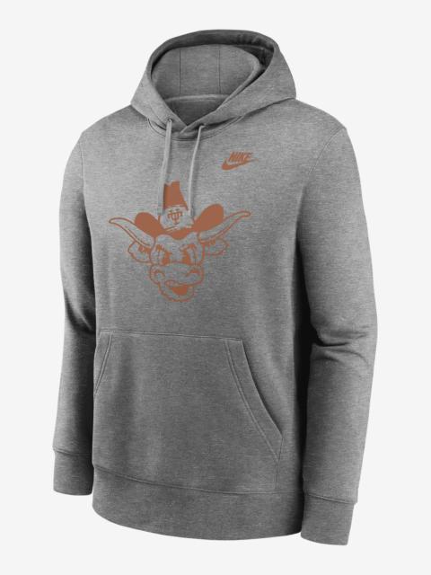 Nike Texas Longhorns Legacy Club Primary Logo Men's Nike College Pullover Hoodie