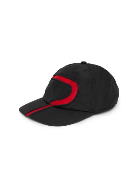 MSGM logo-embroidered cotton cap
