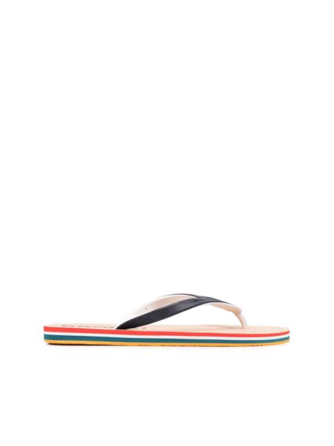 ORLEBAR BROWN cork-sole flipflop sandals