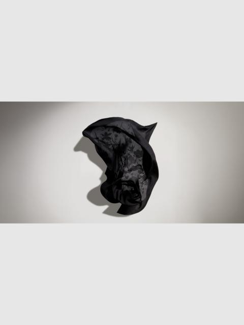 GUCCI Printed viscose silk devoré shawl