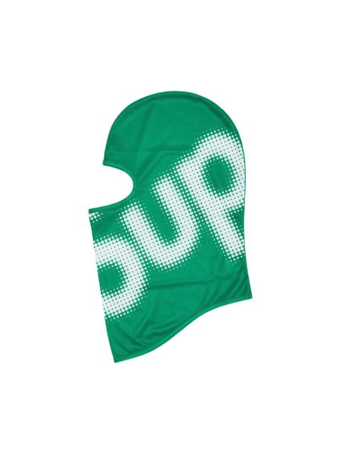 Supreme Halftone Lightweight Balaclava 'Green'