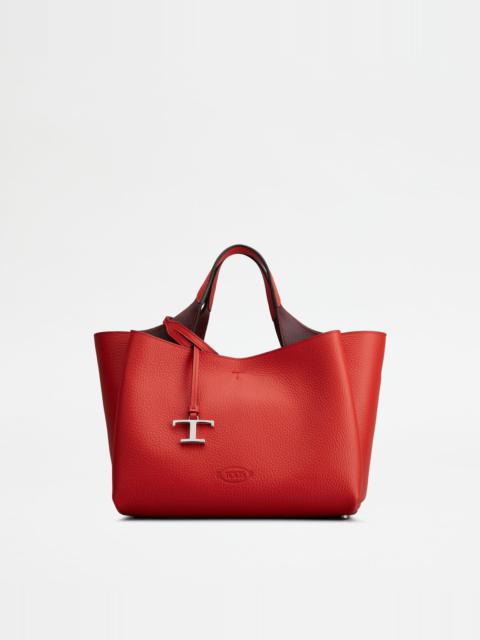 Tod's BAG IN LEATHER MINI - RED
