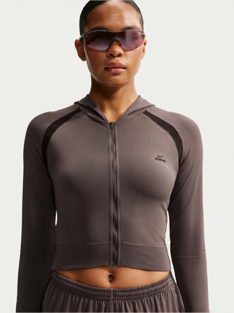 Nike NikeSKIMS Stretch Knit Women's Full-Zip Baby Hoodie