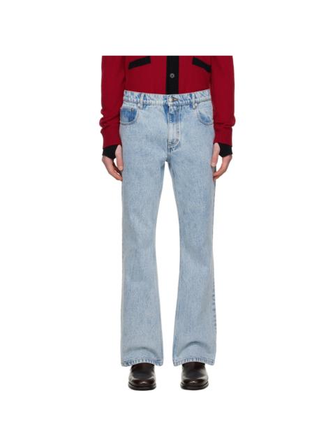 ERNEST W. BAKER Blue Flare Jeans
