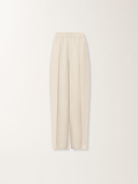 FABIANA FILIPPI Fluid linen and viscose pants