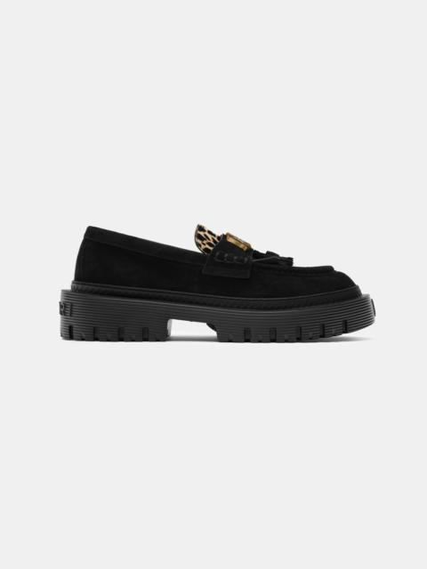AMIRI MA TASSLE LEOPARD JUMBO LOAFER