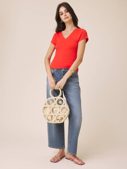 Splendid Josie Stretch V-Neck Tee