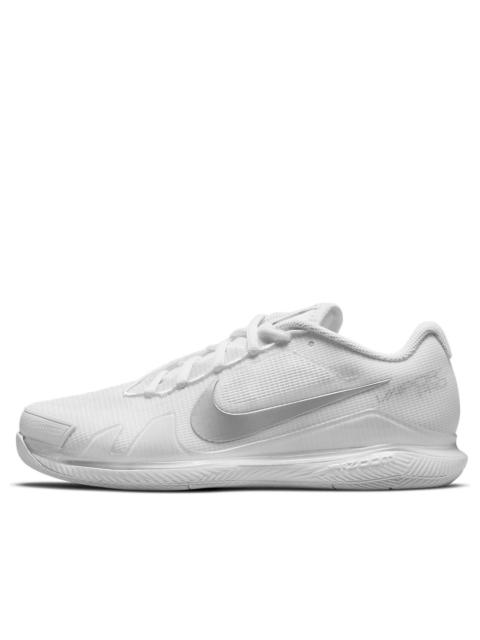 (WMNS) Nike Court Air Zoom Vapor Pro 'White Metallic Silver' CZ0222-108