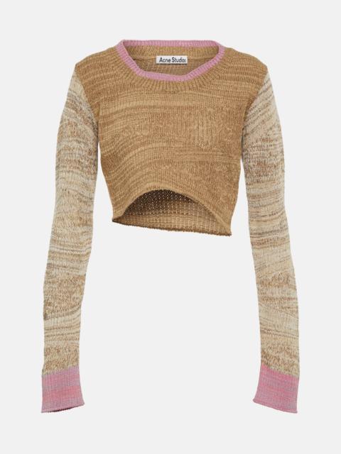 Acne Studios Asymmetric wool-blend sweater
