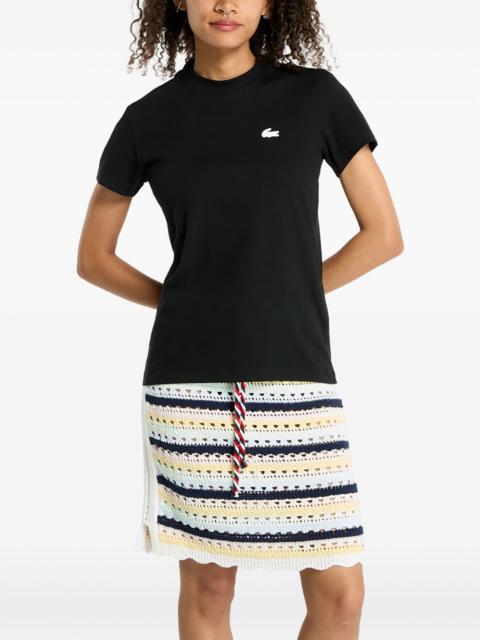 LACOSTE embroidered logo T-shirt