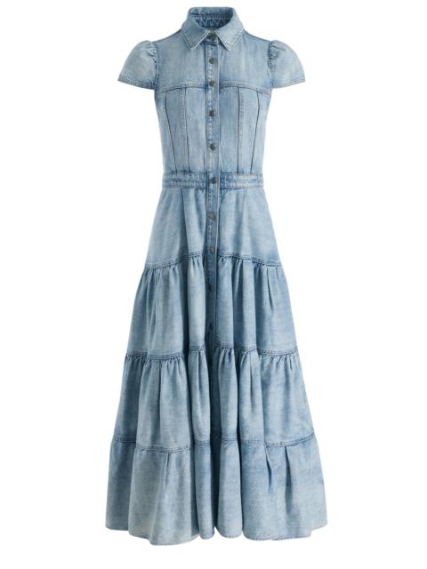 Alice + Olivia PATSY MIDI DRESS