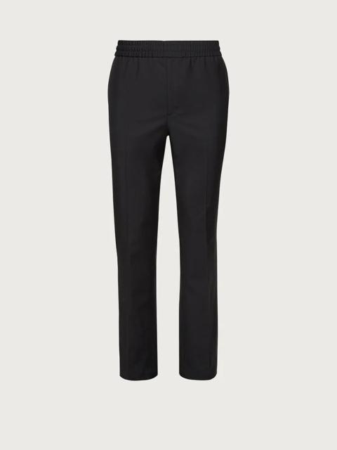 FERRAGAMO DRAWSTRING TROUSERS