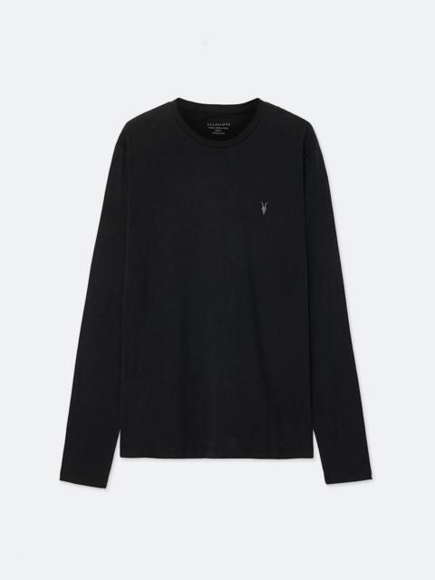 ALLSAINTS BRACE BRUSHED COTTON LONG SLEEVE T-SHIRT
