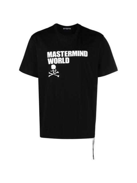 mastermind JAPAN slogan-print cotton T-shirt