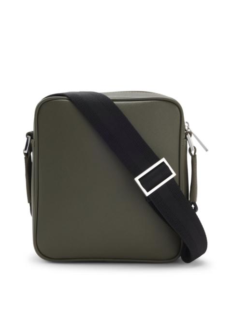 BOSS REPORTER BAG WITH SILVER-TONE LOGO LETTERING