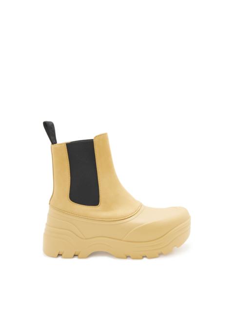 Field chelsea boot in nubuck and rubber