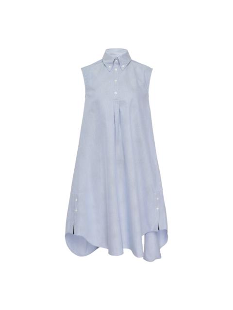 Thom Browne Oversized Sleeveless Shirt Dress