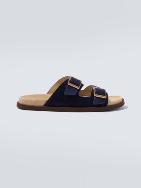Brunello Cucinelli Suede sandals