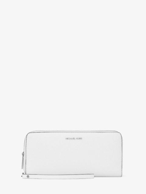 MICHAEL KORS Large Pebbled Leather Continental Wallet