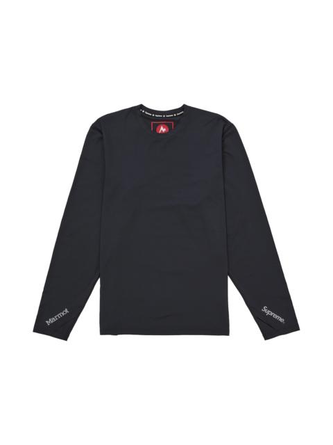 Supreme Marmot Base Layer L/S Top Black