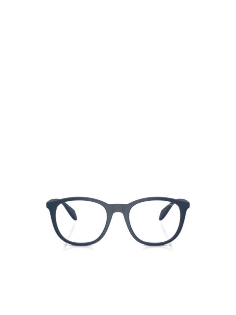 EMPORIO ARMANI round-frame glasses