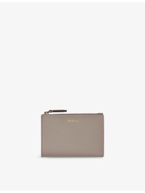 Mulberry Continental Bifold Zipped Leather Wallet