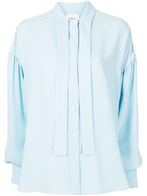3.1 Phillip Lim pussybow satin shirt