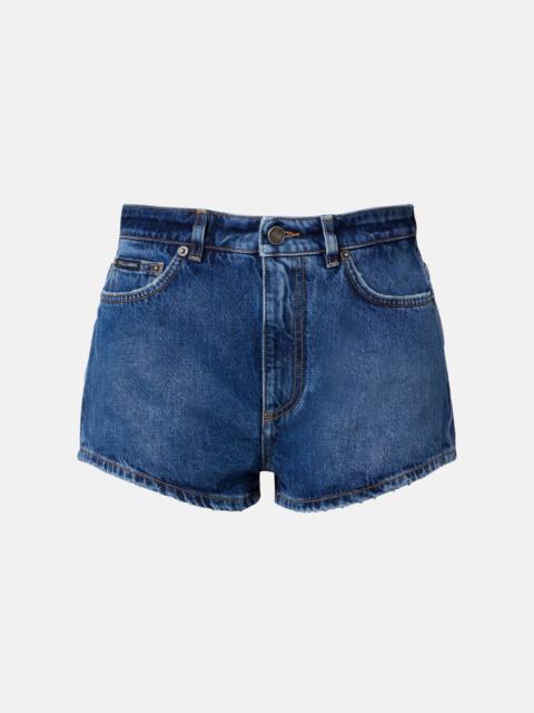 Dolce & Gabbana Denim micro shorts