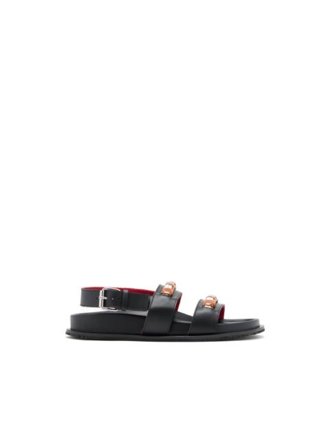 Plan C buckle-strap sandals