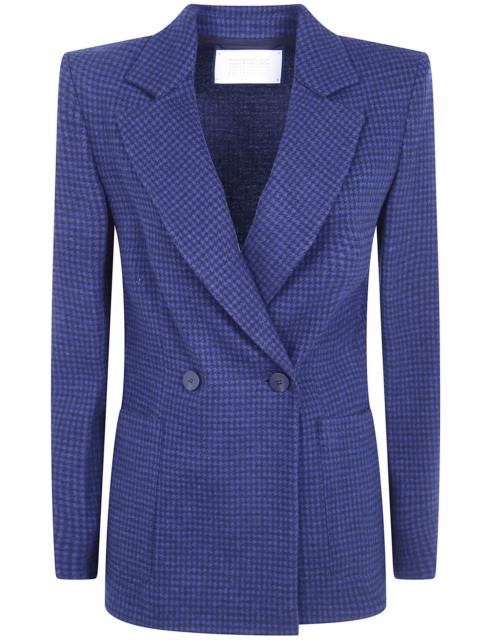 Harris Wharf London Blazer Double Breasted "Patterned Moleskin"