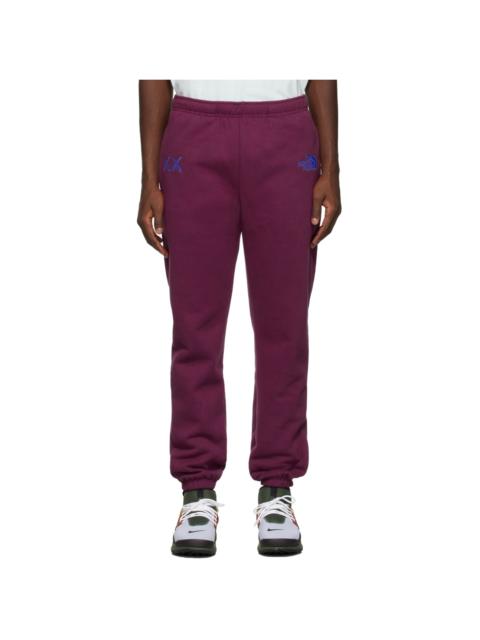 The North Face Purple KAWS Edition Logo Lounge Pants