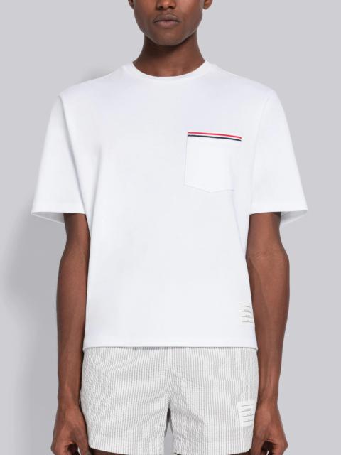 Thom Browne Oversized Short Sleeve Pocket Tee