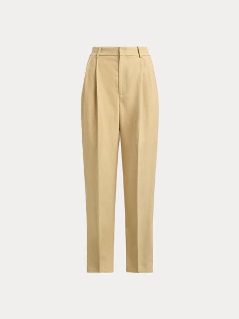 Polo Ralph Lauren Hemp Pleated Tapered Pant