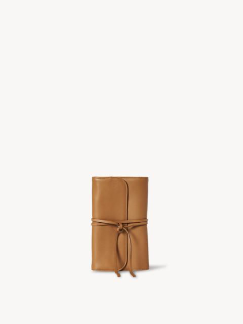 The Row Jewellery Pouch in Leather