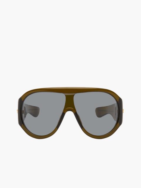 Bottega Veneta OVERSIZED SHIELD SUNGLASSES