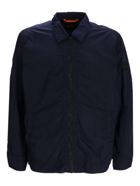 BOSS zip-up shirt