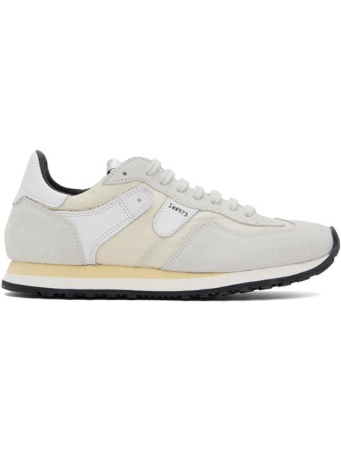 Spalwart White Master Blaster Low Sneakers