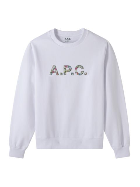 A.P.C. Floral sweatshirt F