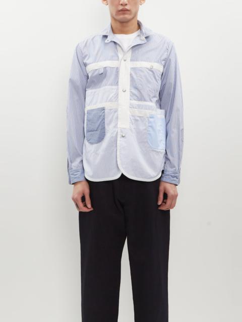 Junya Watanabe MAN Cotton Stripe x Check Shirt