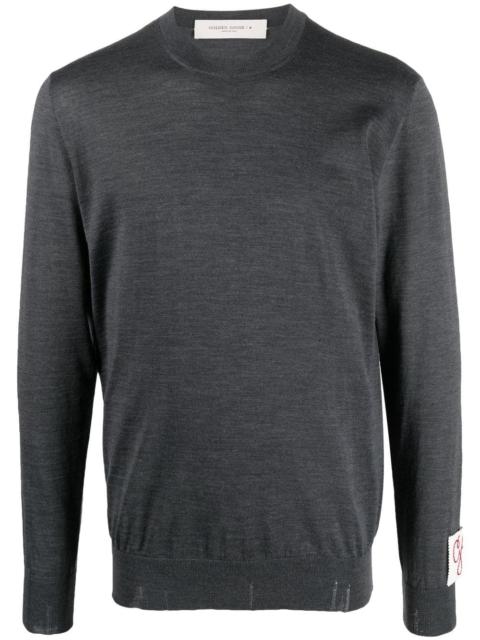 Golden Goose ribbed-knit crew neck sweatshirt