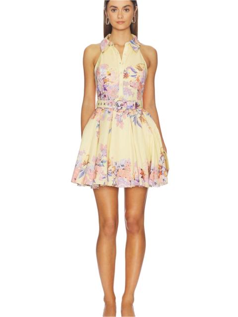 HEMANT & NANDITA Short Dress With Buckle Belt