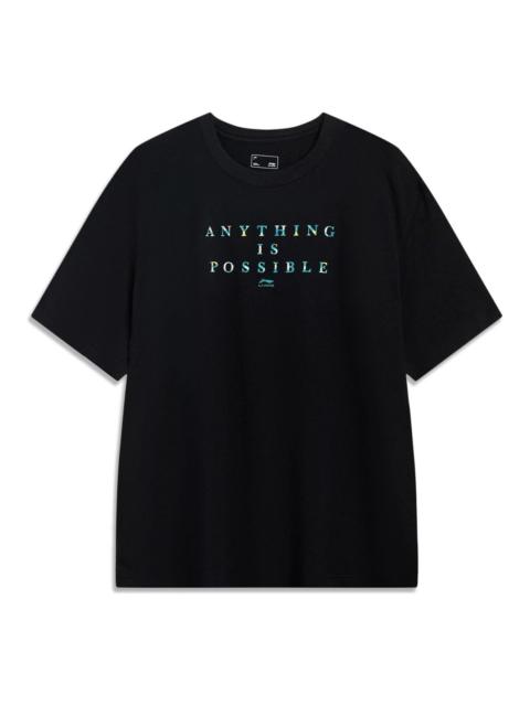 Li-Ning Lifestyle Training Summer Tee 'Black' AHST451-3