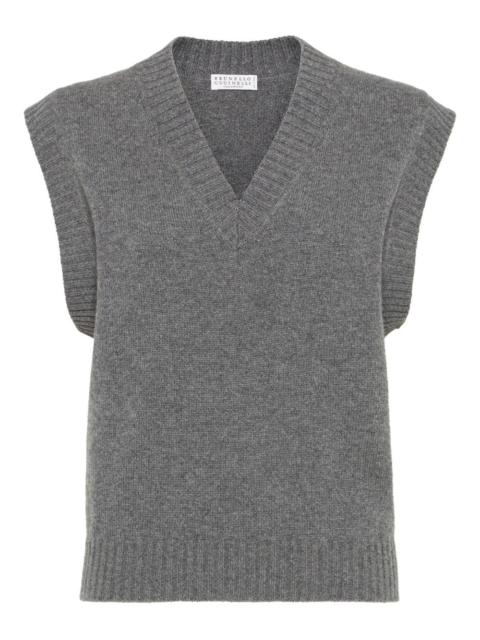 Brunello Cucinelli V-neck knit vest
